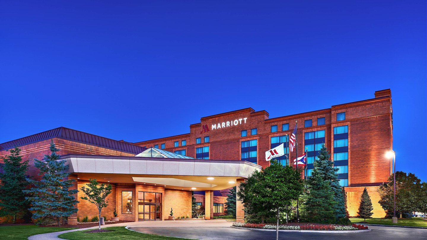 Cleveland Marriott East Hotell Warrensville Heights Exteriör bild